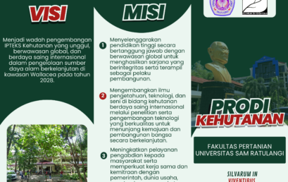 Visi Misi Program Studi Kehutanan
