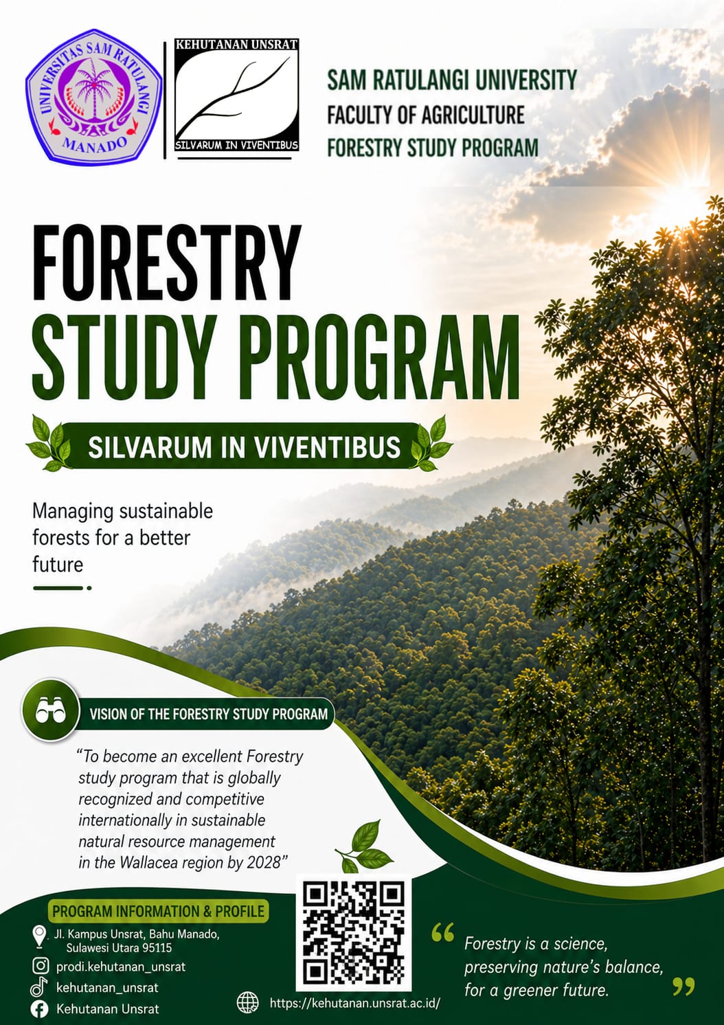 Program Studi Kehutanan